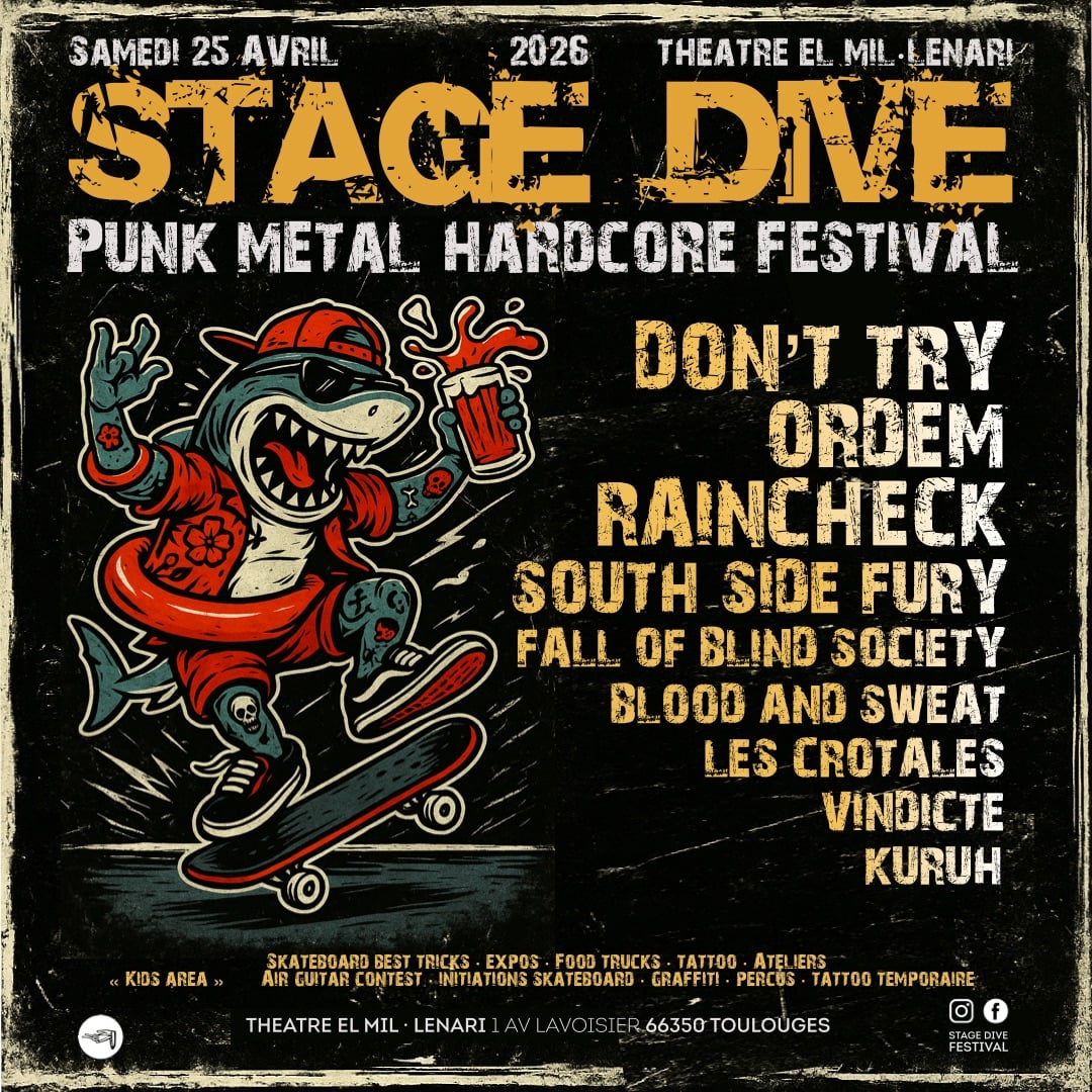 4ÈME ÉDITION STAGE DIVE PUNK METAL HARDCORE FESTIVAL