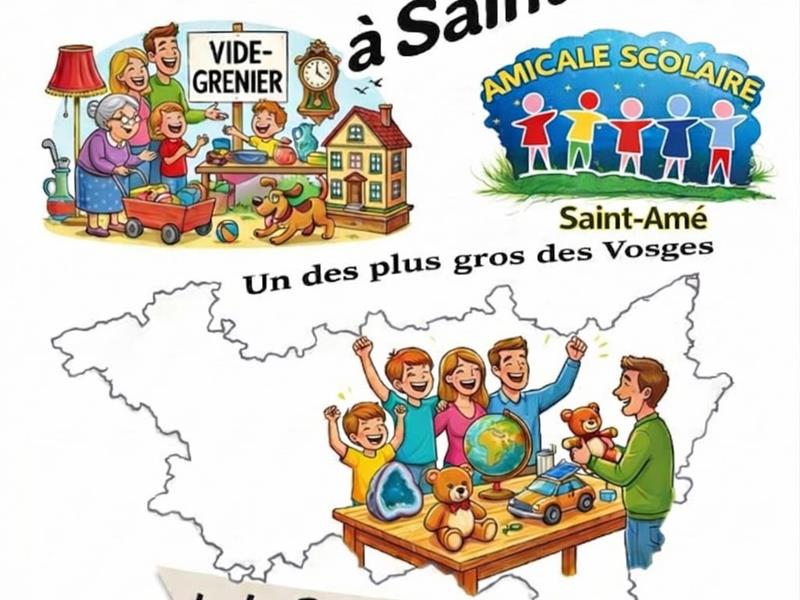Vide-greniers Saint Amé