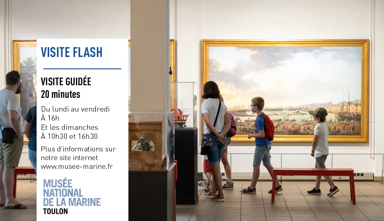 Visite flash du Musée de la Marine Été 2026
