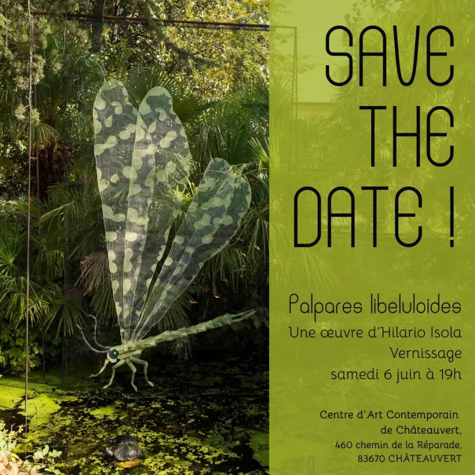 Inauguration : Sculpture de libellule | Rendez vous aux jardins