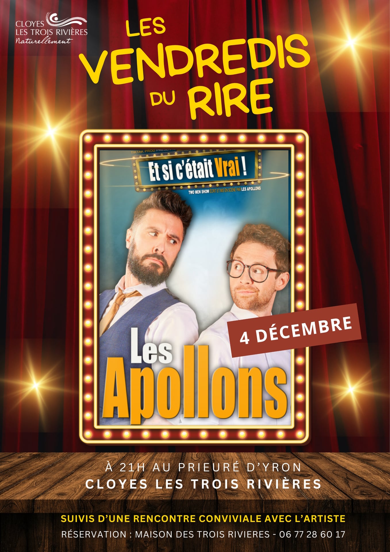Vendredi du rire : Les Apollons "Et si c'était vrai!"