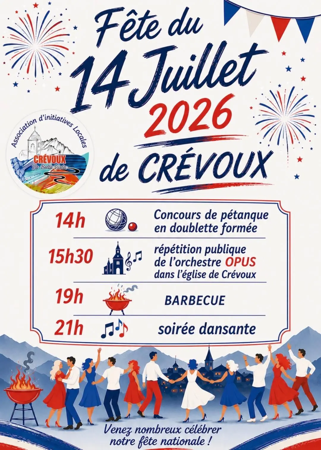 Fête nationale - Concours de boules et BBQ party