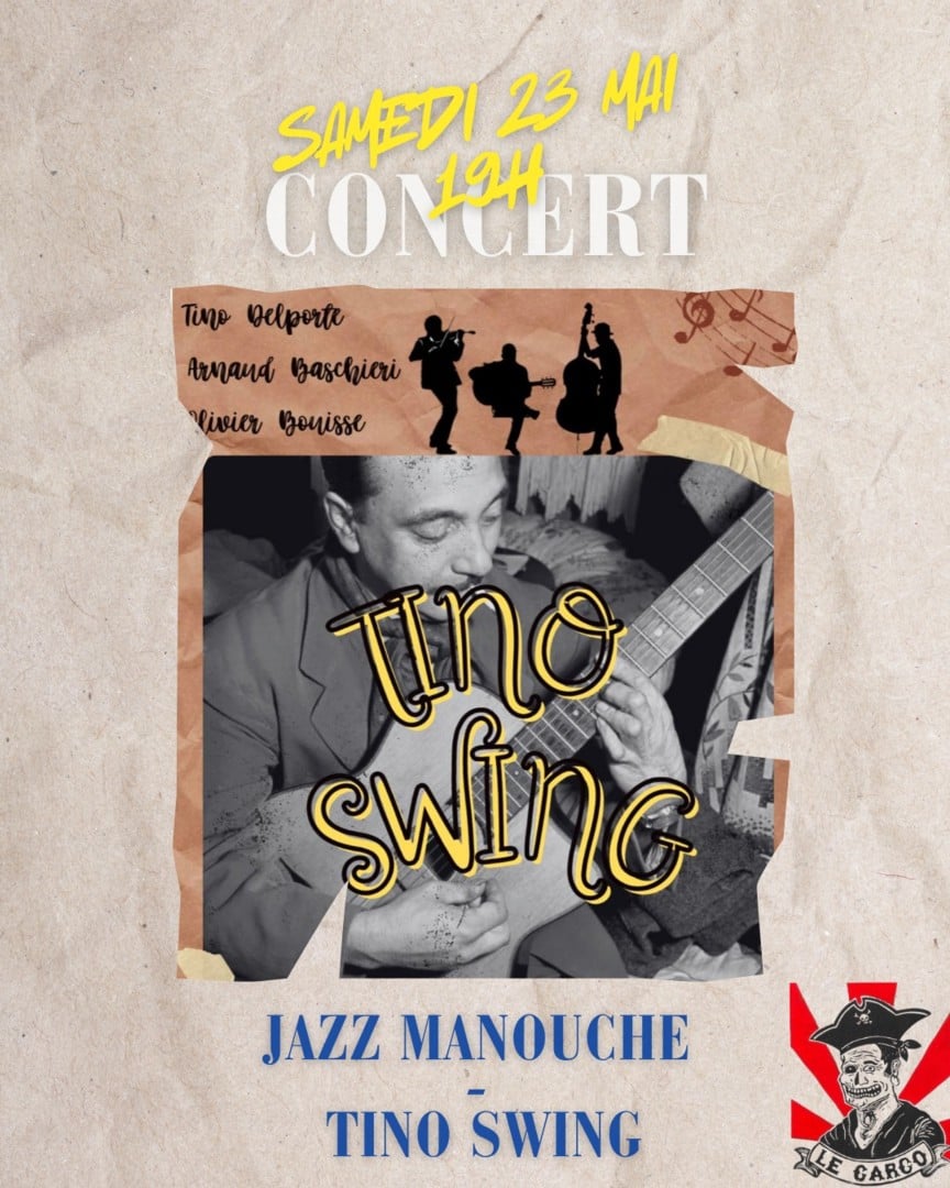 Concert : jazz manouche avec Tino Swing