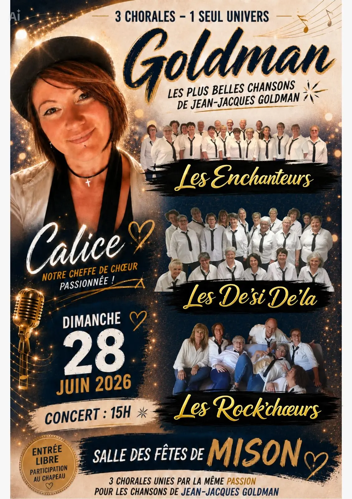 Concert de chorales - Goldman