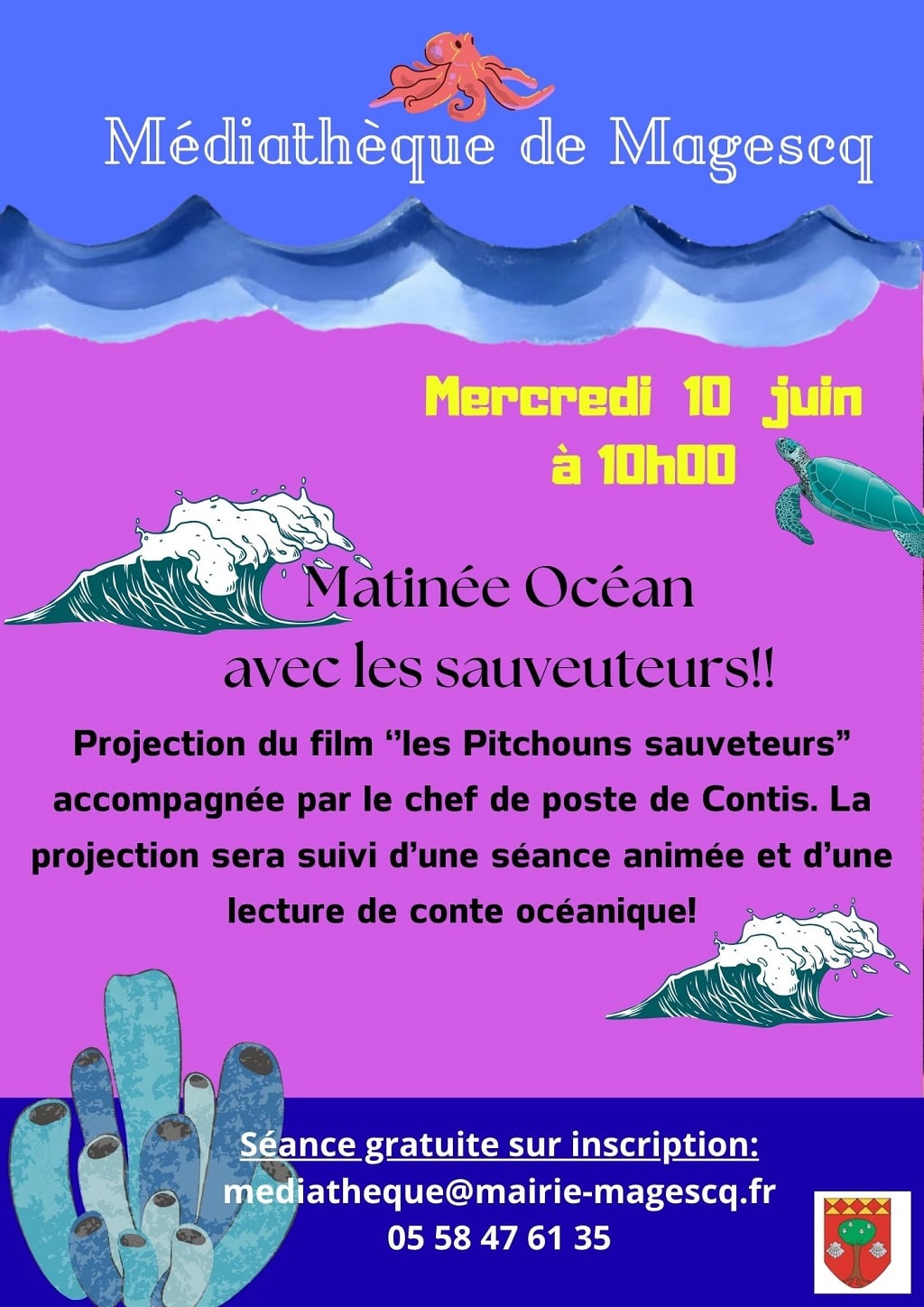 Matinée océan avec les sauveteurs
