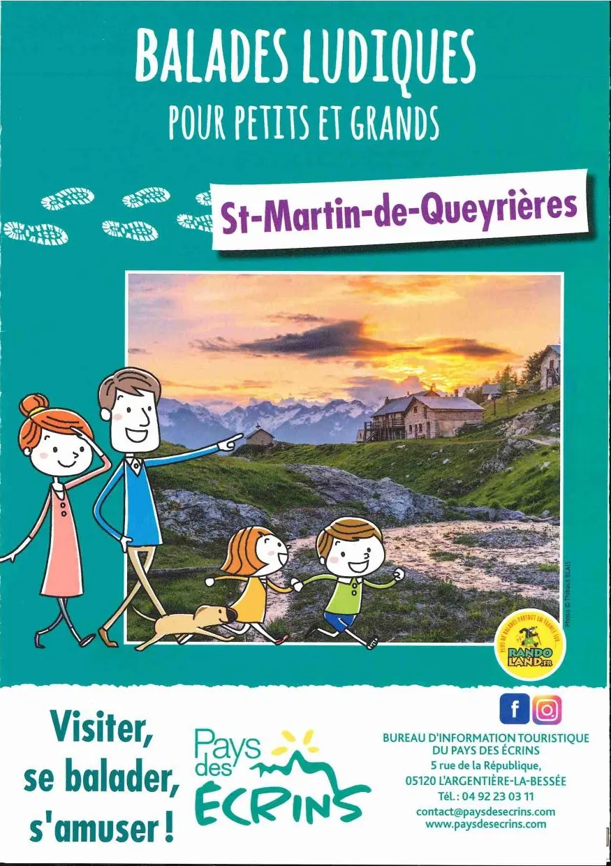 Découverte: Balade ludique à Saint Martin de Queyrières