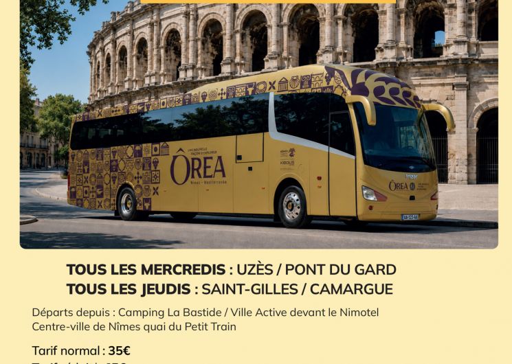 Excursion en autocar Saint-Gilles/Camargue
