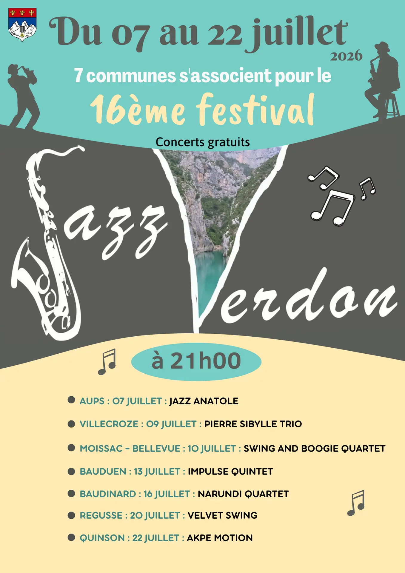 16e Festival Jazz Verdon