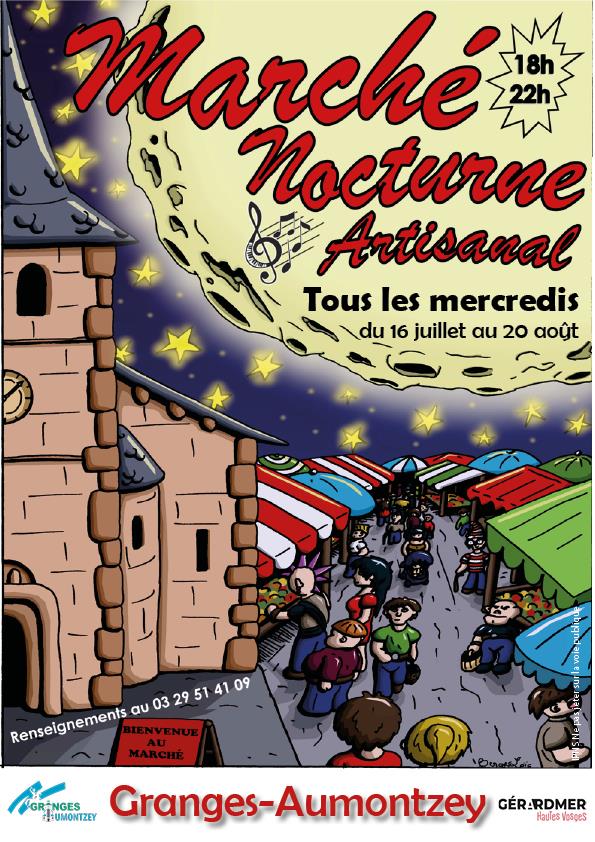 Marché nocturne artisanal