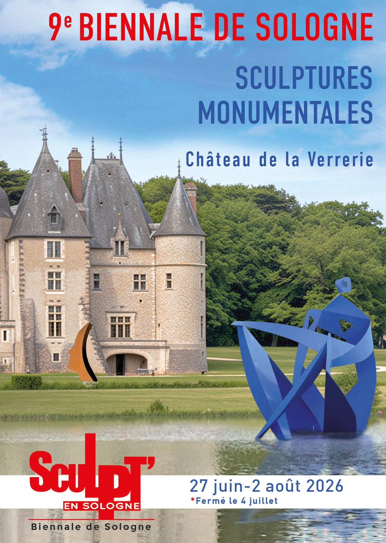 9ème biennale de Sculpt'en Sologne