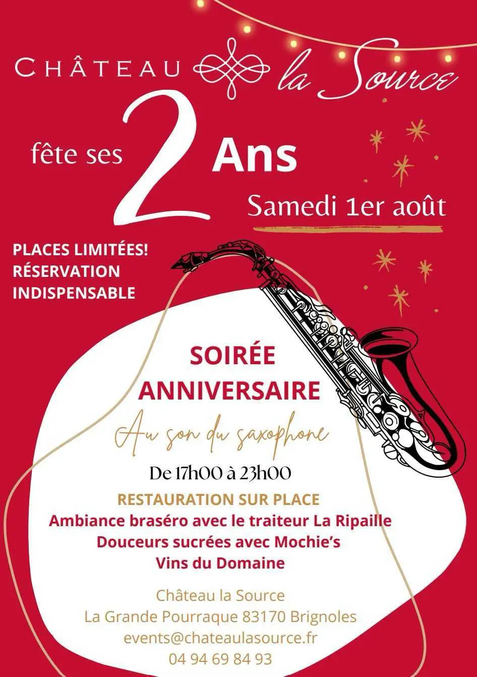 Repas et ambiance musicale : Soirée anniversaire