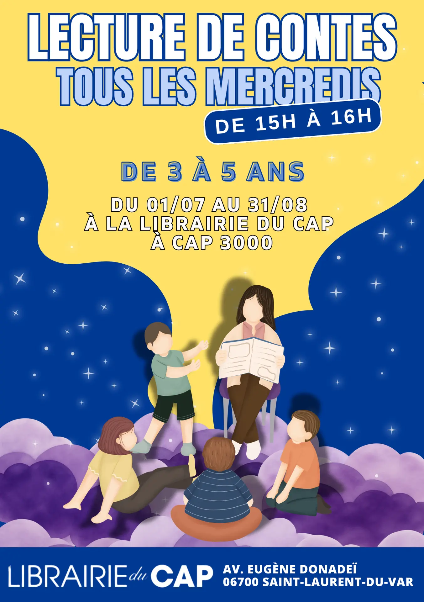 Lecture de contes pour les enfants