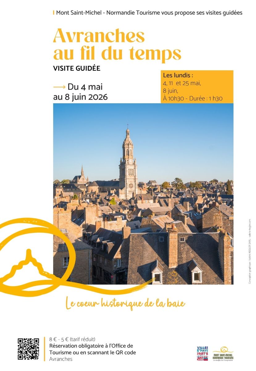 Visite guidée : Avranches au fil du temps