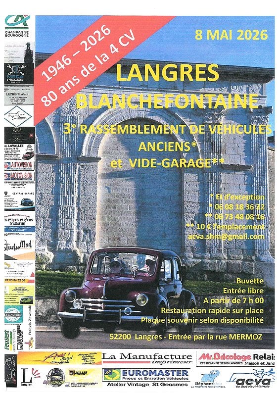 3° Rassemblement de Véhicules Anciens et d'Exception