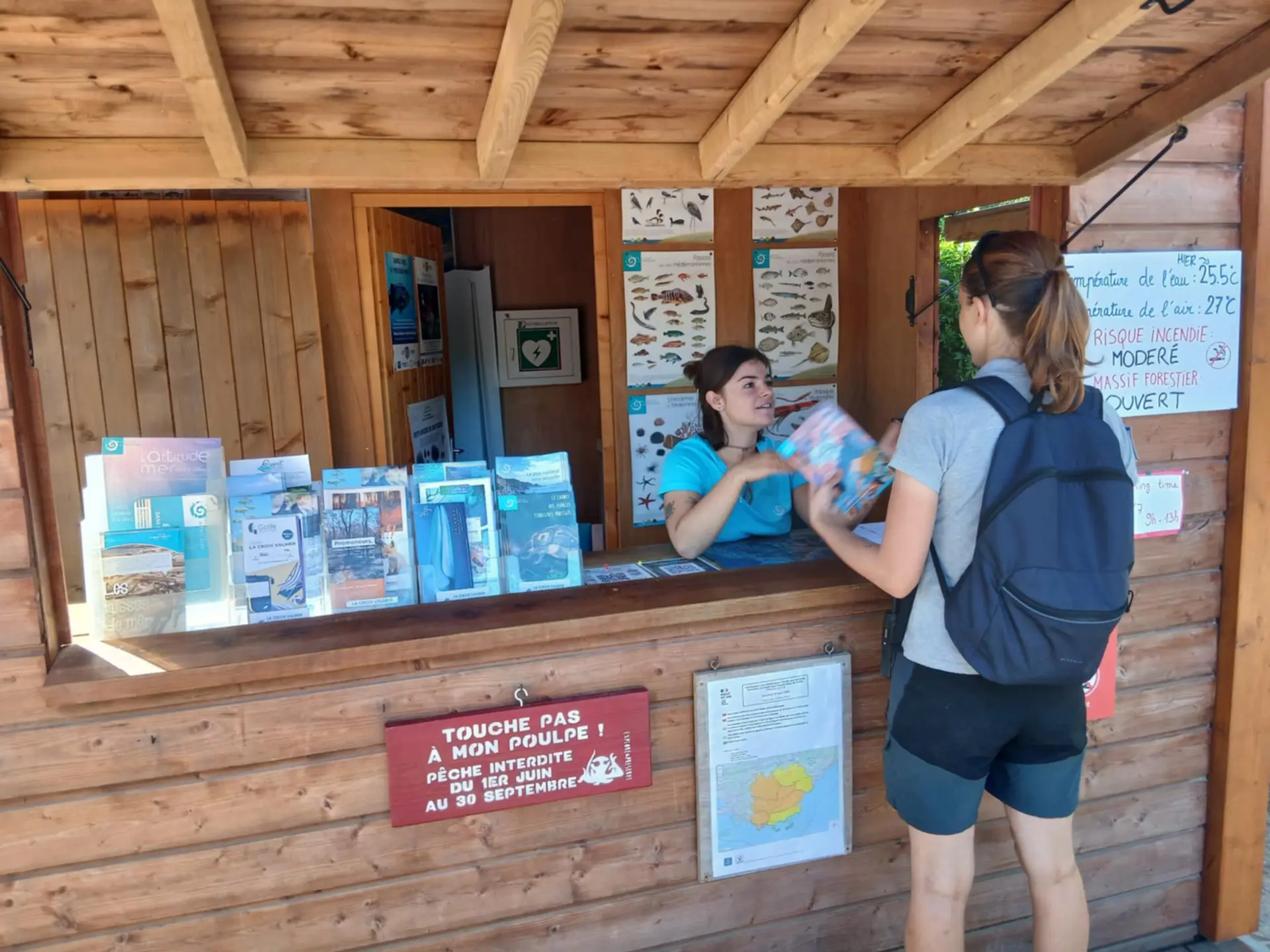 Les animations Écoguides au Cap Lardier
