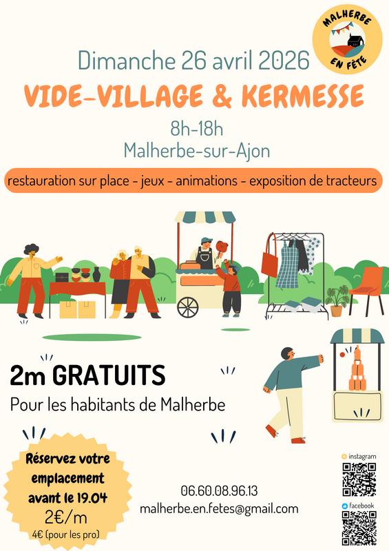 Vide village et kermesse