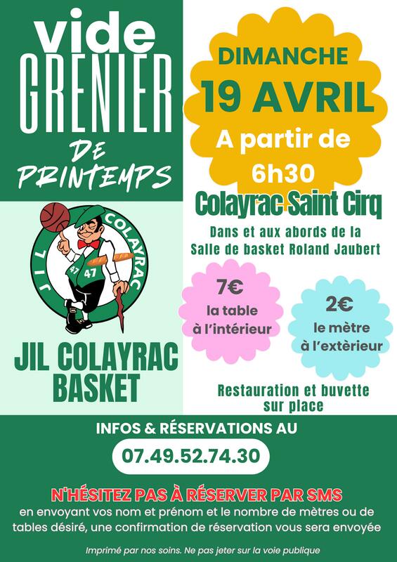 Vide-grenier de printemps