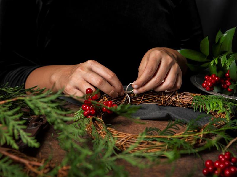 Atelier Couronne de l'Avent