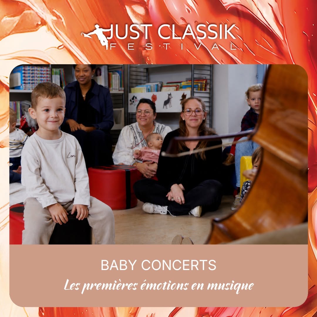 Just Classik Festival - Baby Concert : les premières émotions en musique