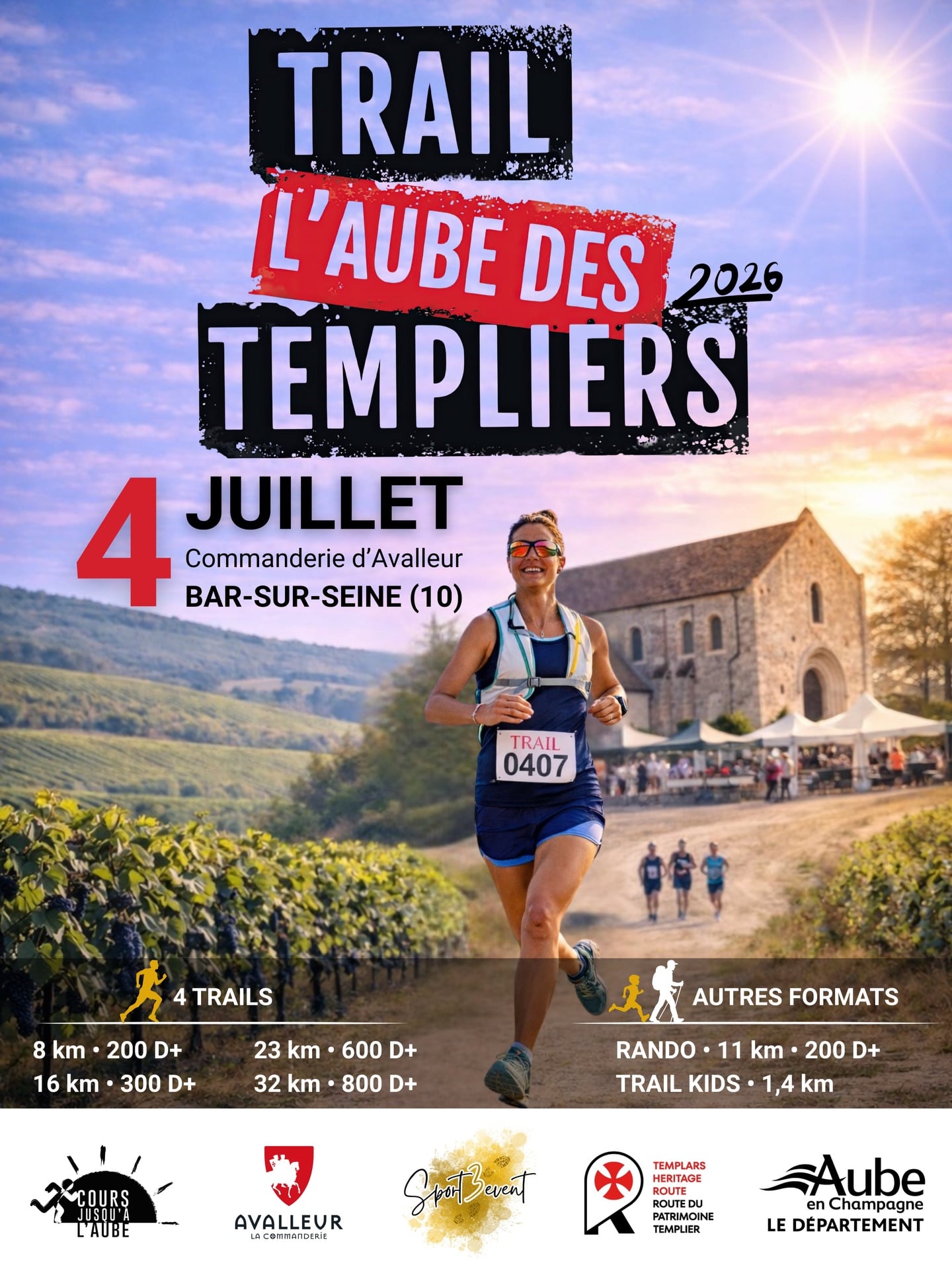 Trail L'Aube des Templiers