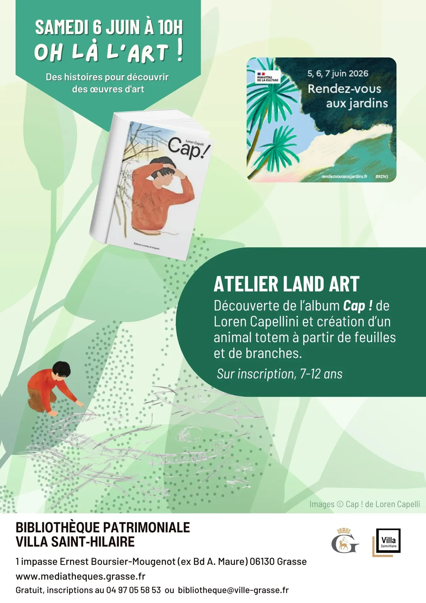 Rendez-vous aux jardins - Bibliothèque patrimoniale de Grasse