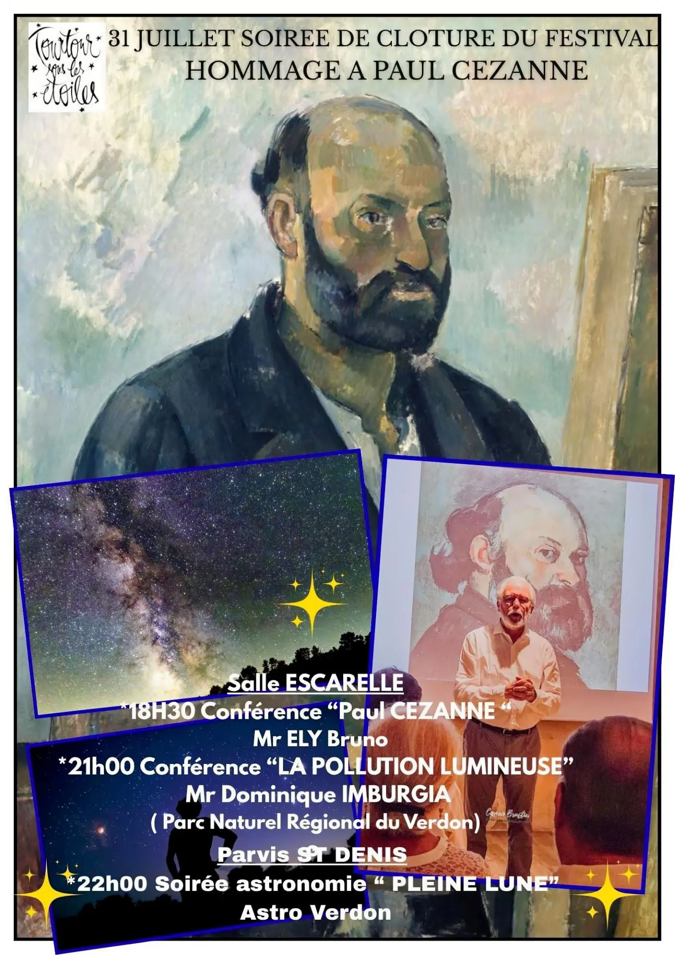 Soirée de clôture du festival hommage à Paul Cézanne