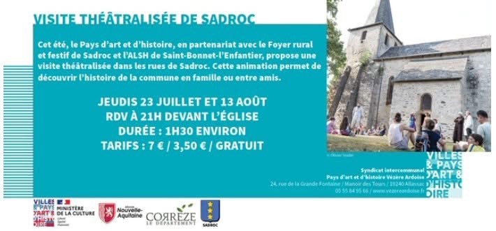 Visite théâtralisée