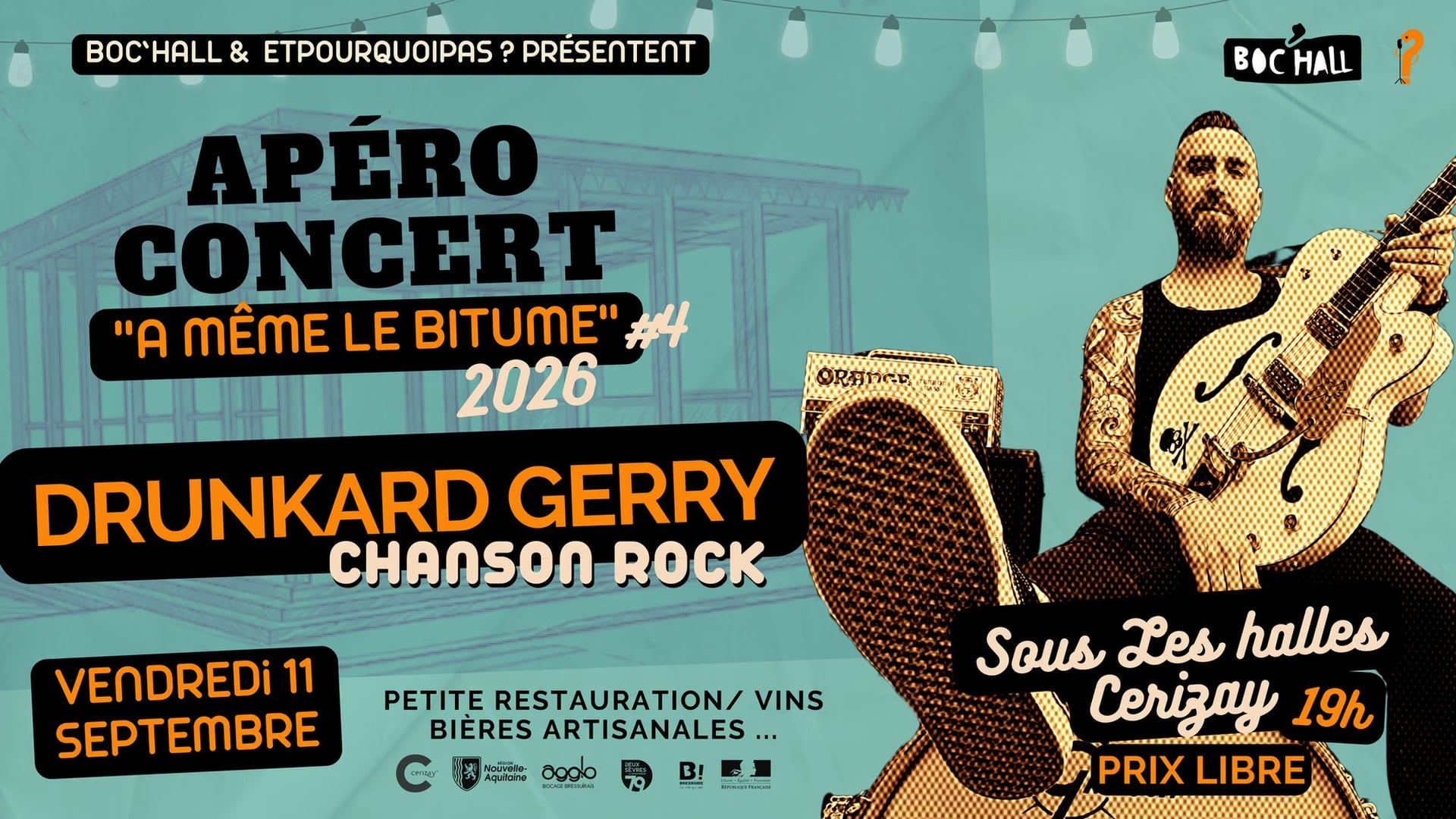Apéros-concerts - À même le bitume