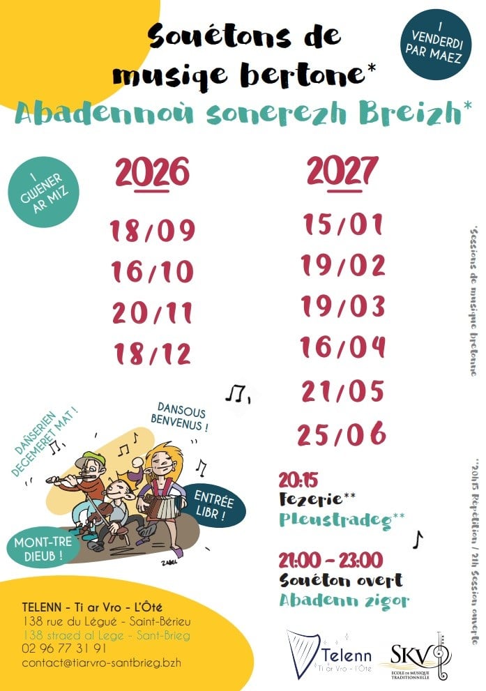 Animation – Session de Musique Bretonne