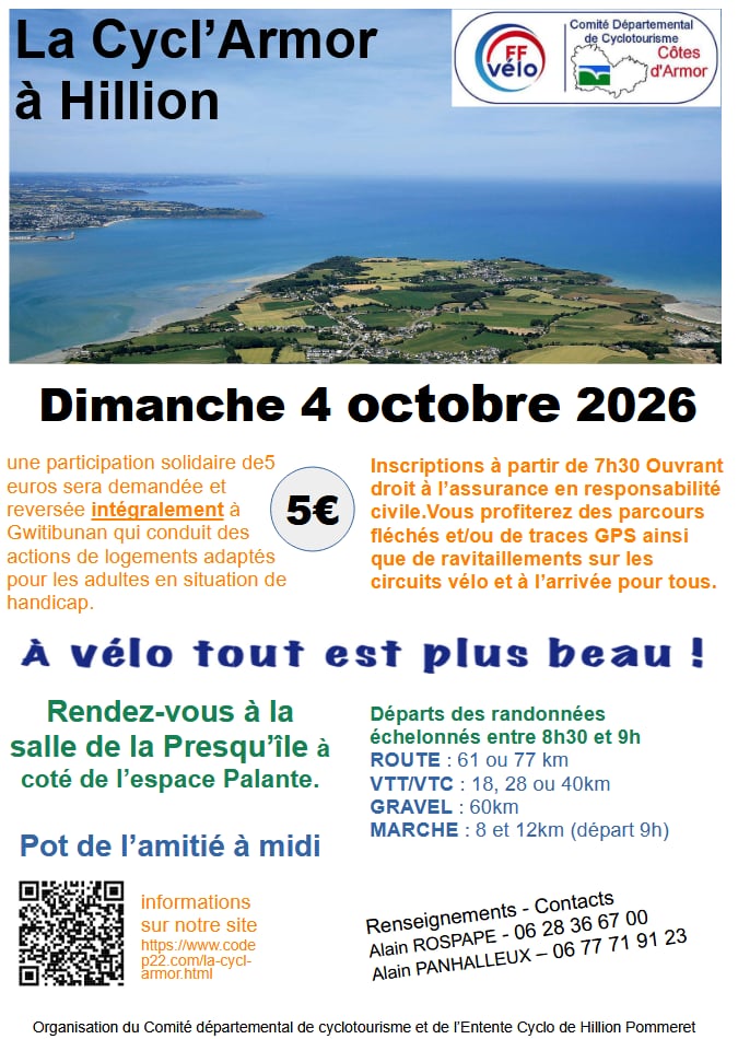 Animation Sportive – Cyclarmor 2026