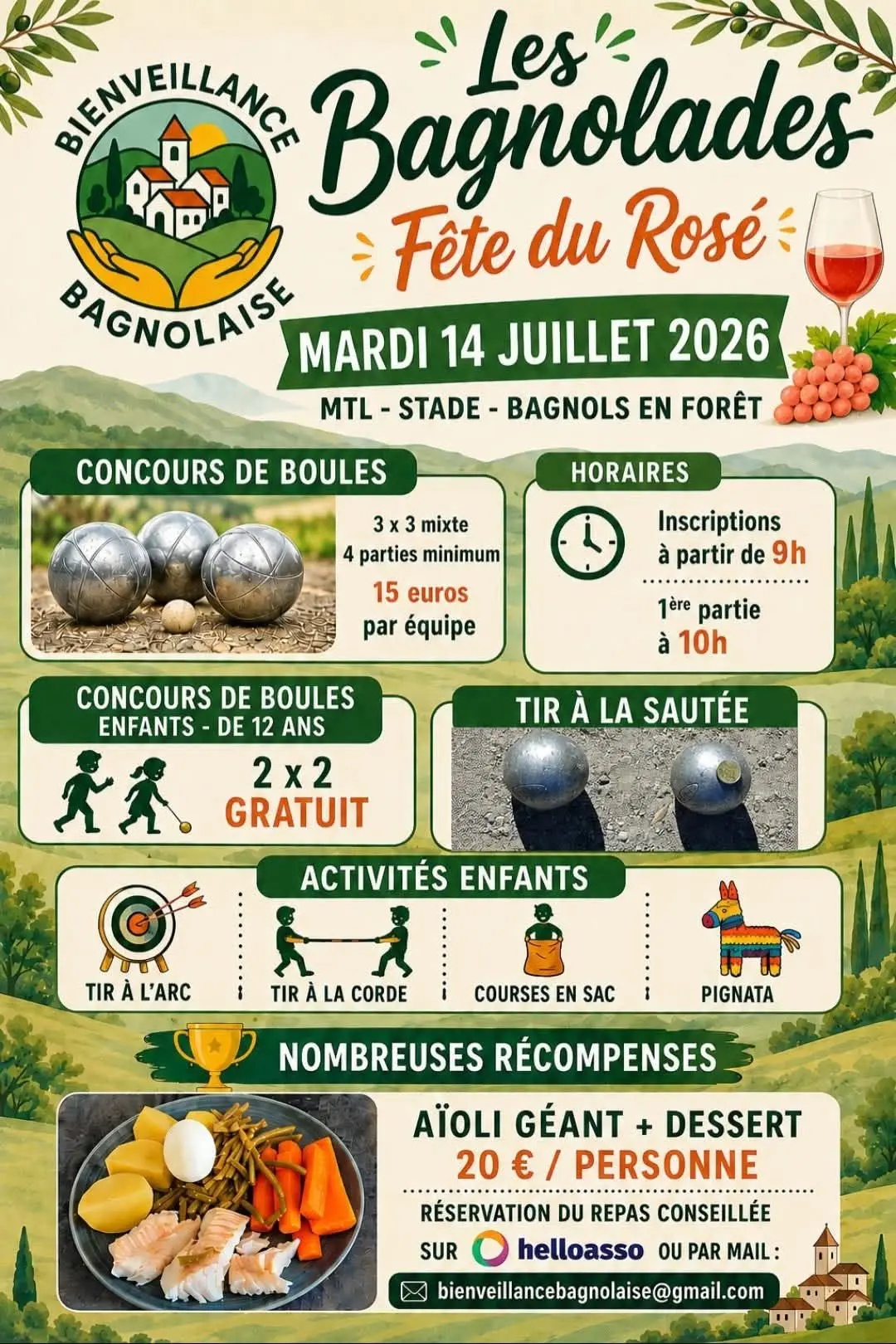 Les Bagnolades - Fête du Rosé