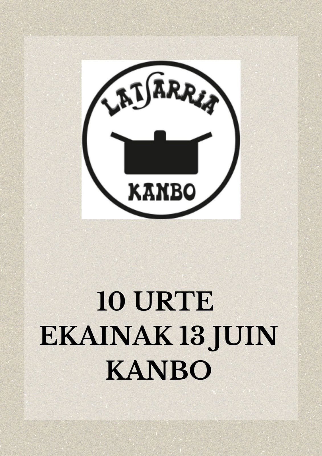 Latsarria Kanbo 10 urte