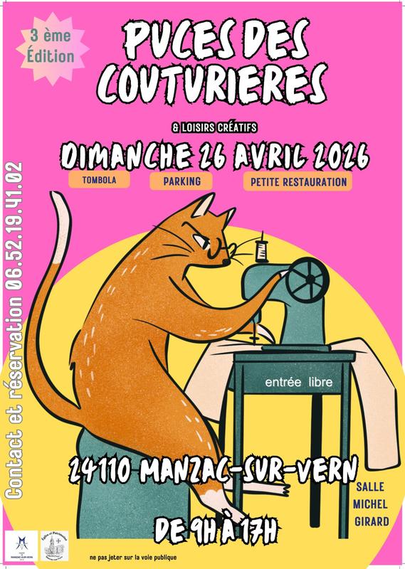 Puces des Couturières et Loisirs Creatifs