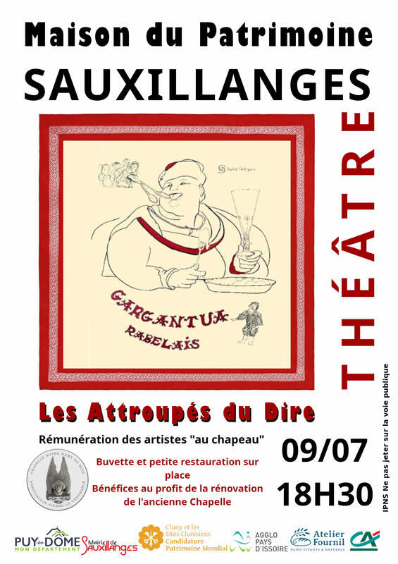 "Gargantua " de Rabelais interprété par les Attroupés du dire.