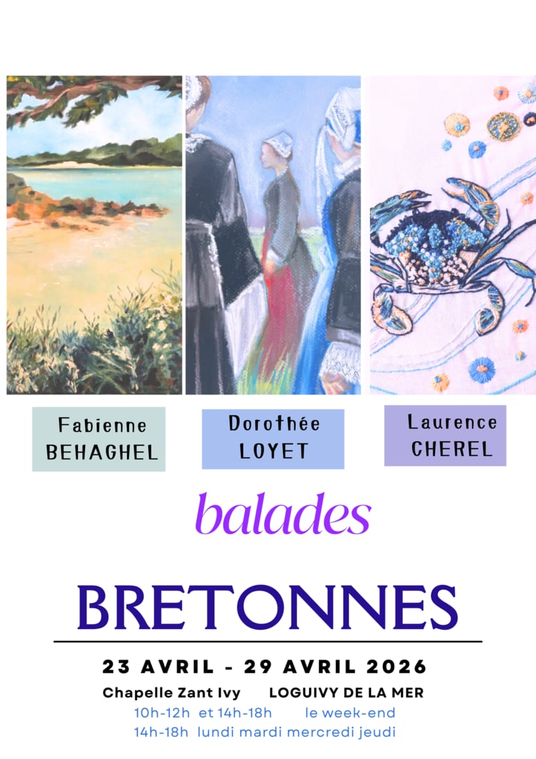 Exposition peintures , créations textiles