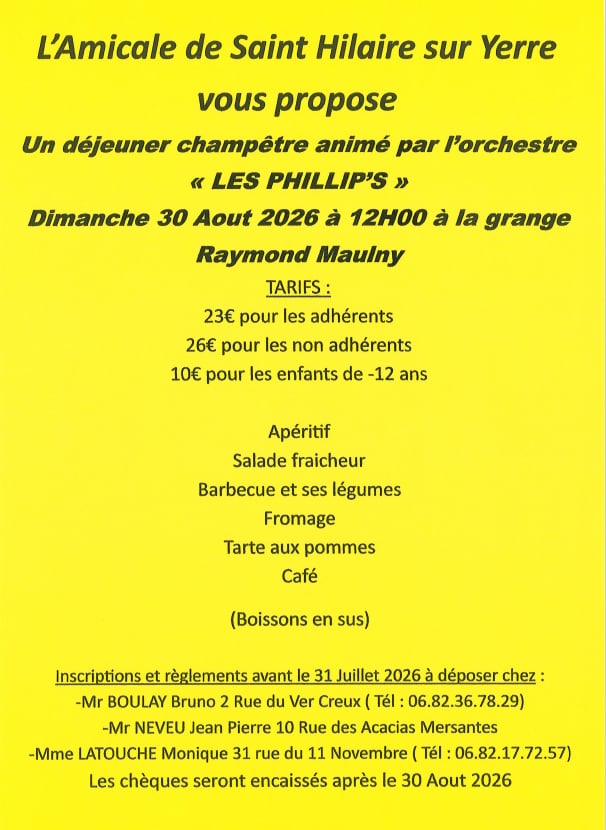 Déjeuner Champêtre