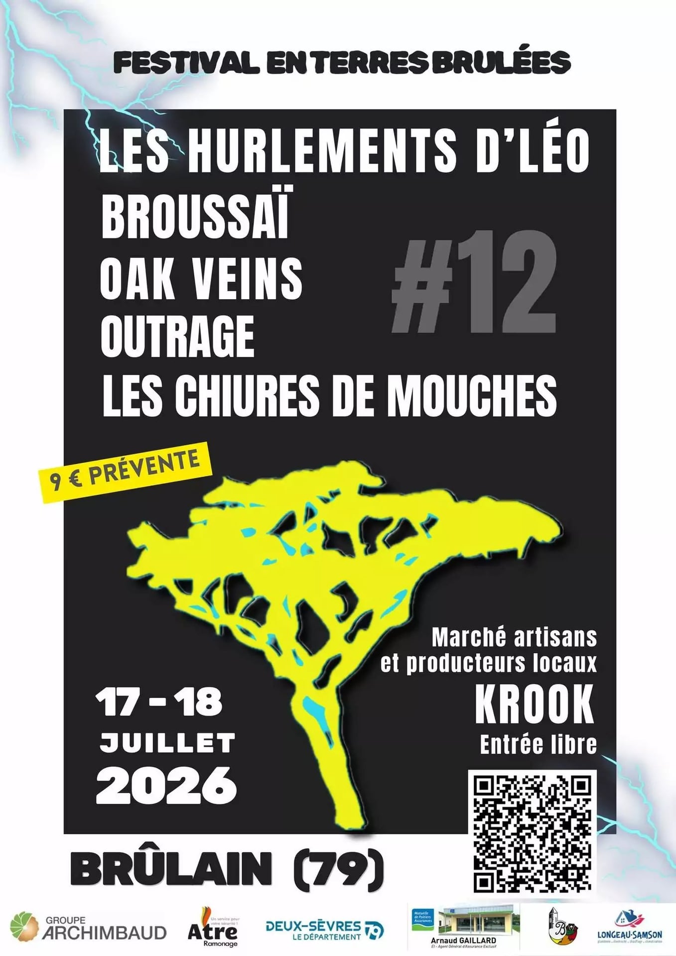 Festival En Terres Brûlées à Brûlain