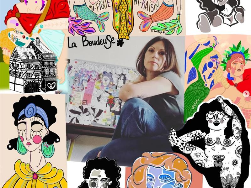 Exposition de Lilie la Boudeuse