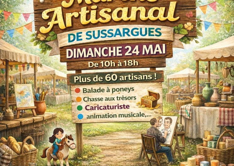 MARCHÉ ARTISANAL DE SUSSARGUES