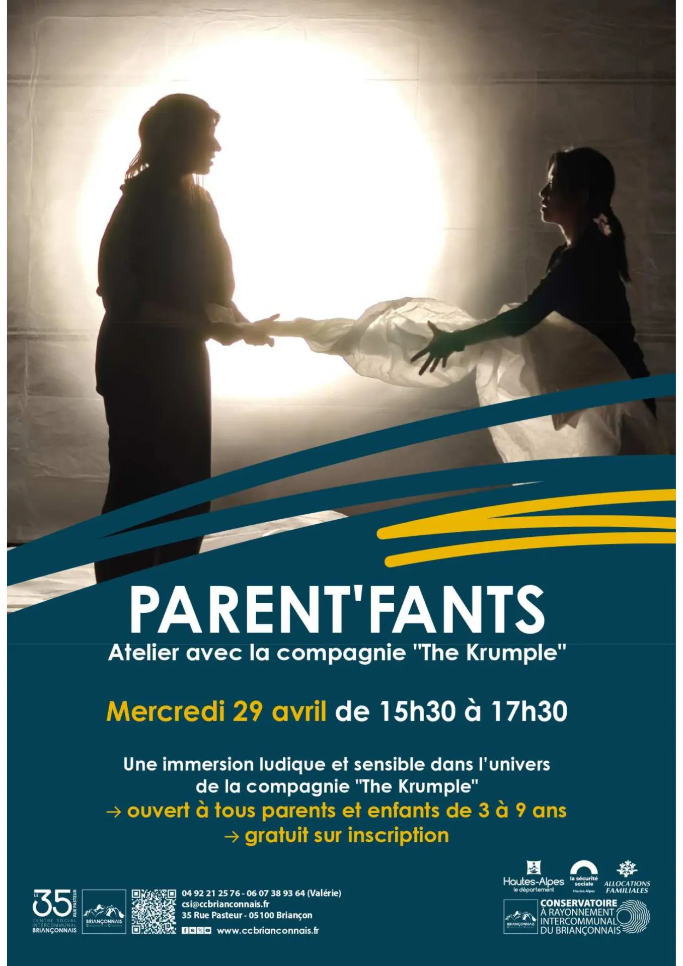 Atelier "Parent'fants"avec la Cie "The Krumple"