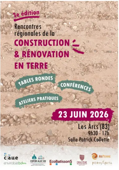 Rencontres régionales de la construction et rénovation en terre