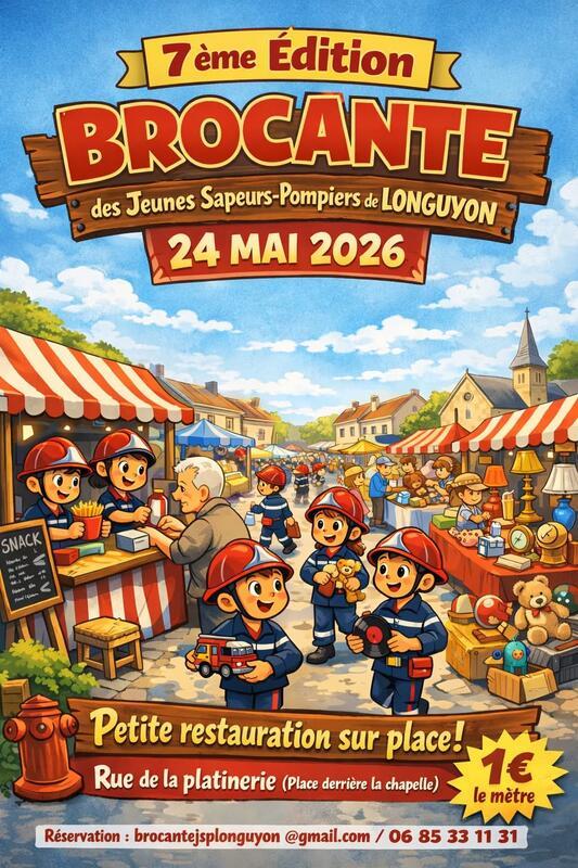 7ème édition de la brocante des jeunes sapeurs-pompiers