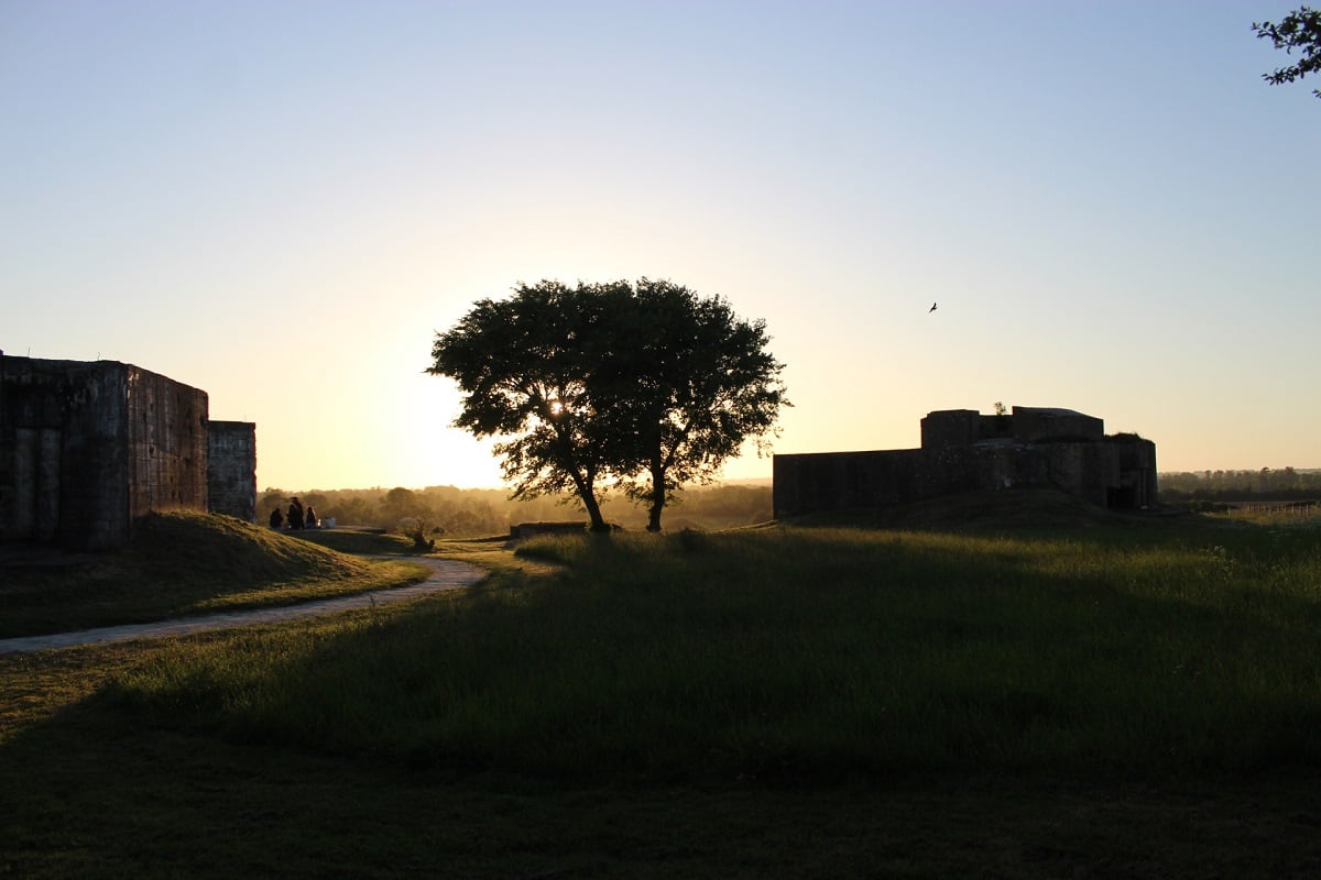 Pierres en lumières à la batterie d'Azeville