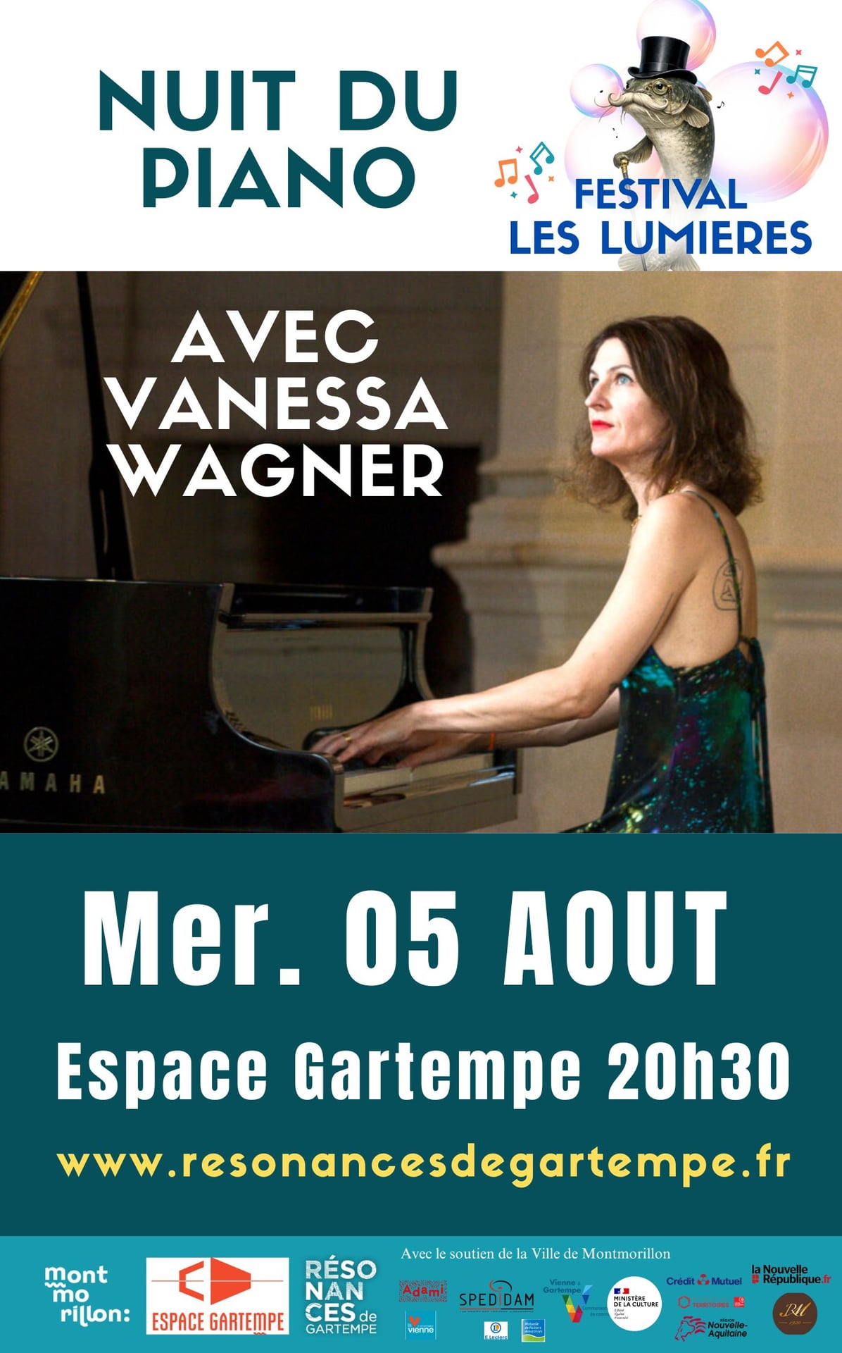 Nuit du piano avec Vanessa Wagner