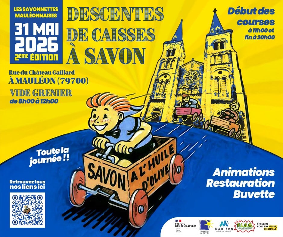 Course de caisses à savon et vide-grenier