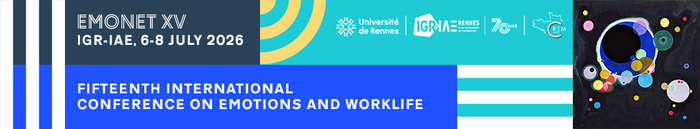 Fifteenth International Conference on Emotions and Organizational Life (‘Emonet XV’)