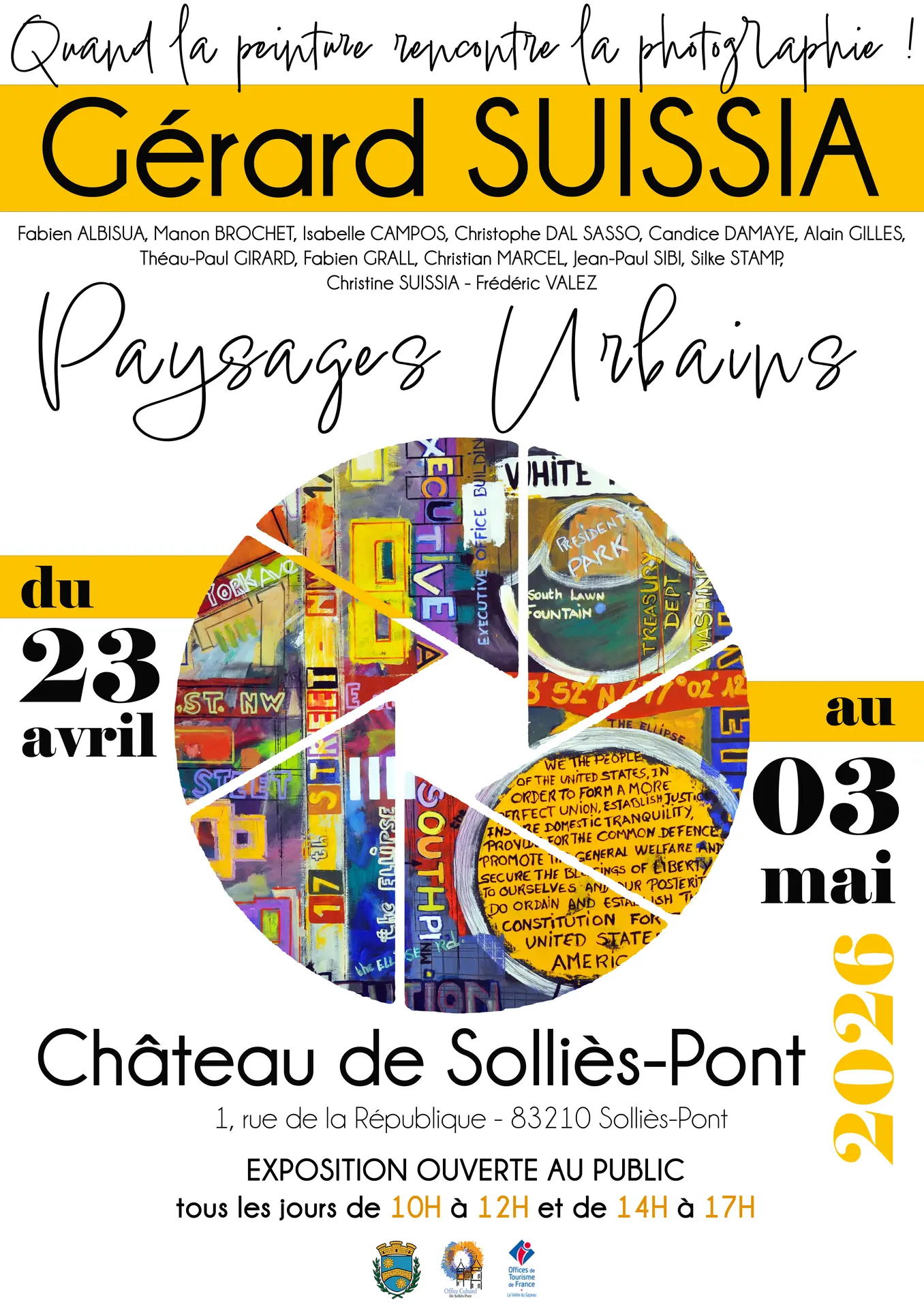 Exposition : "Paysage urbains : quand la peinture rencontre la photographie"