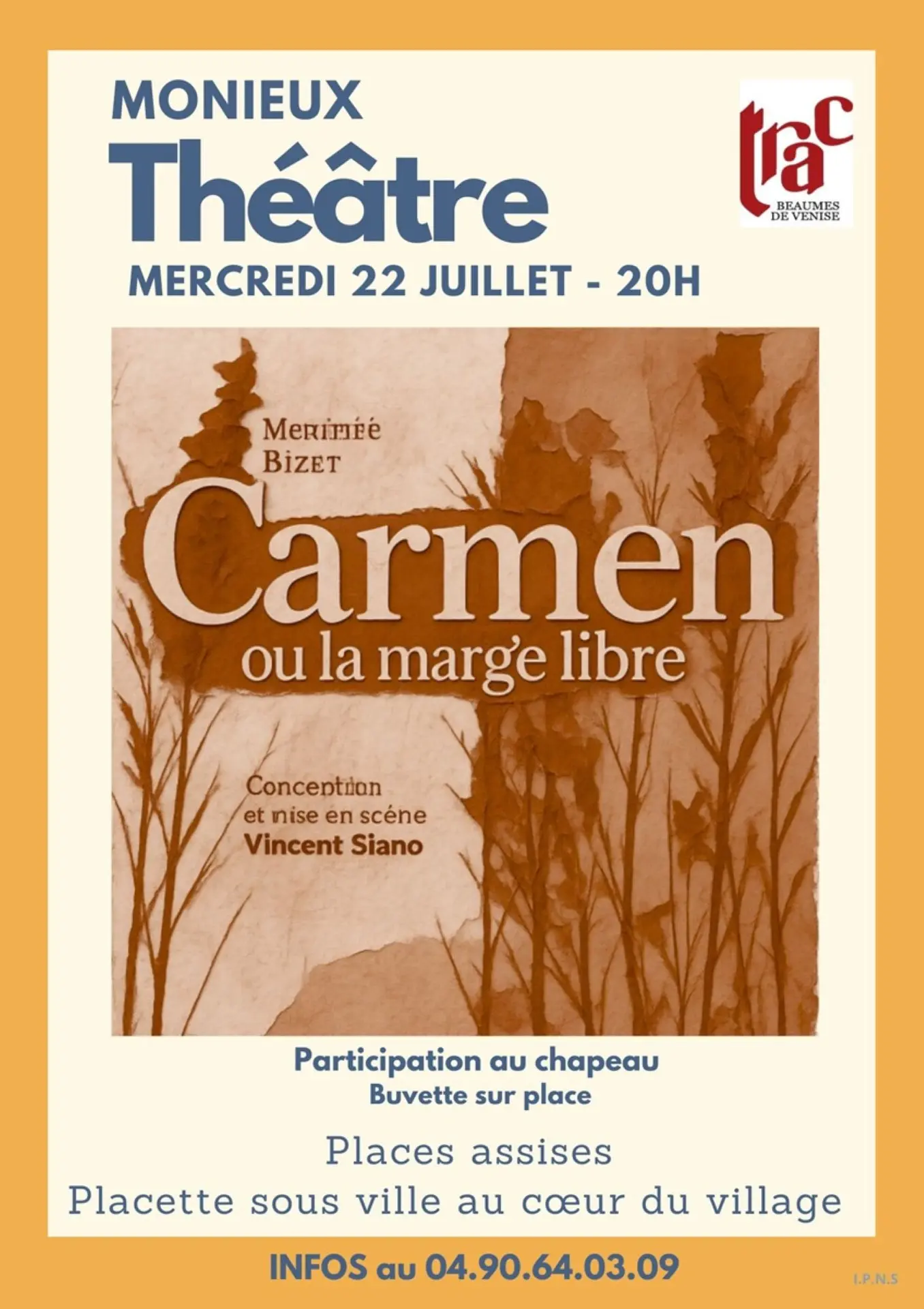 Théâtre "Carmen ou la marge libre"