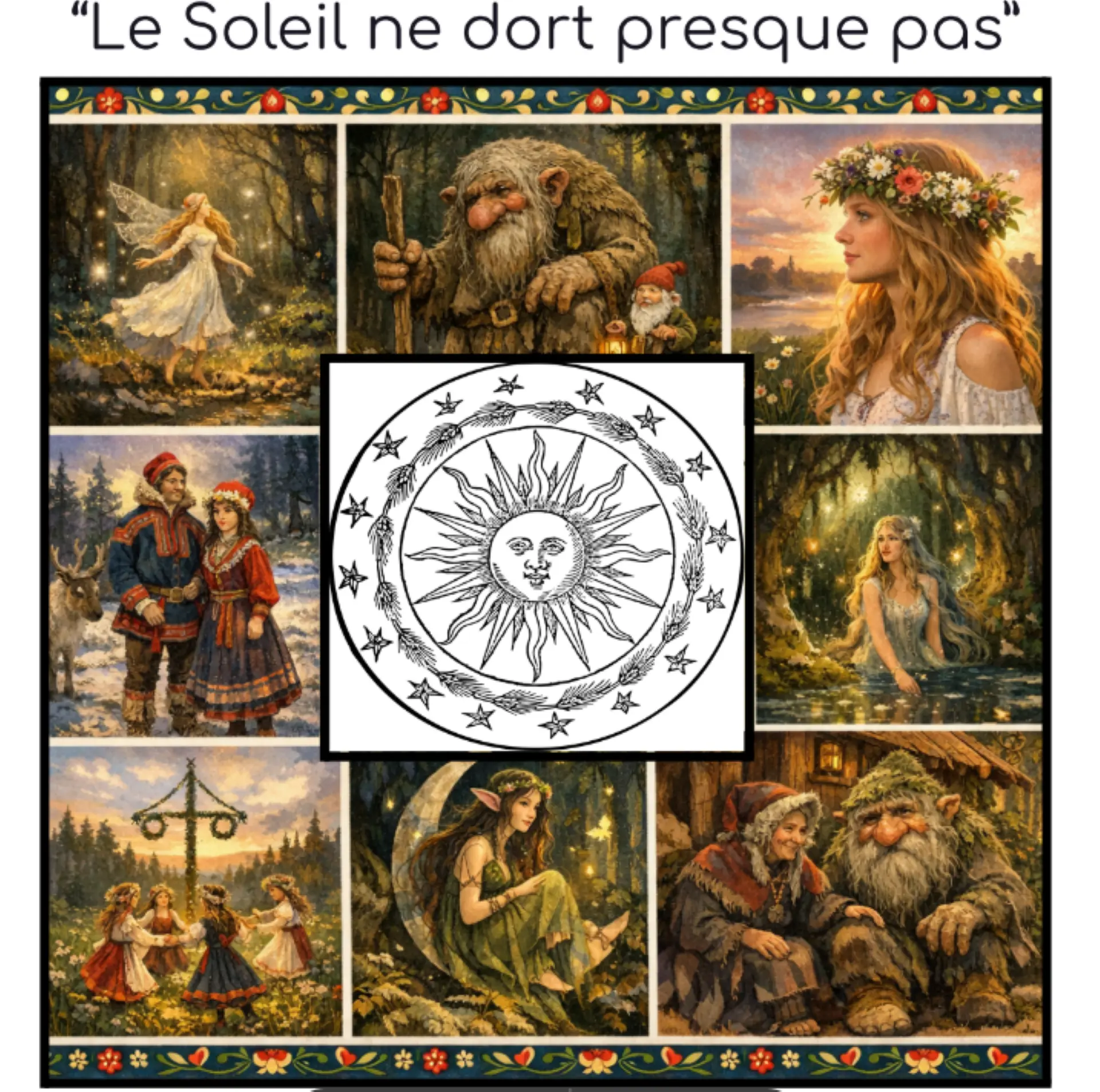 Le soleil ne dort presque pas