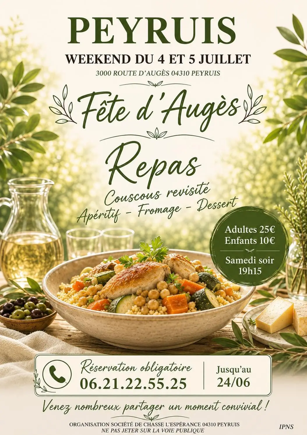 Fête d'Augès à Peyruis